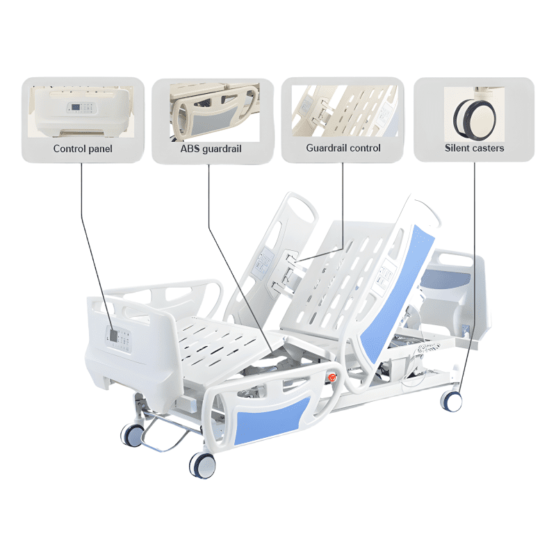 Cama de hospital eléctrica-KL-BC101