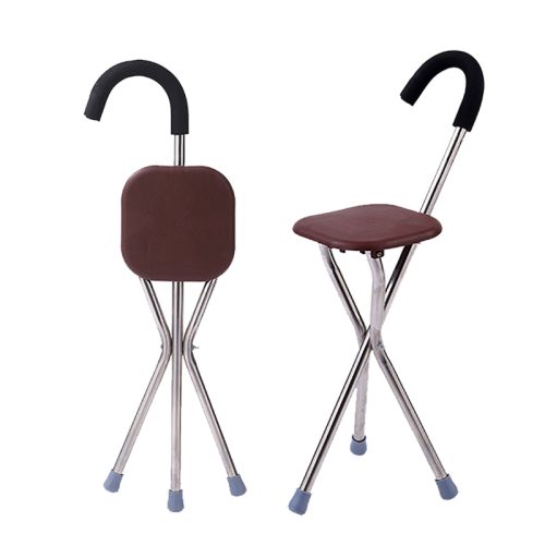 Stainless Steel Crutch with Chair-KL-FS904