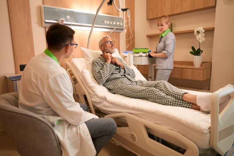 Keling Medizinisches-Krankenhaus-Bett