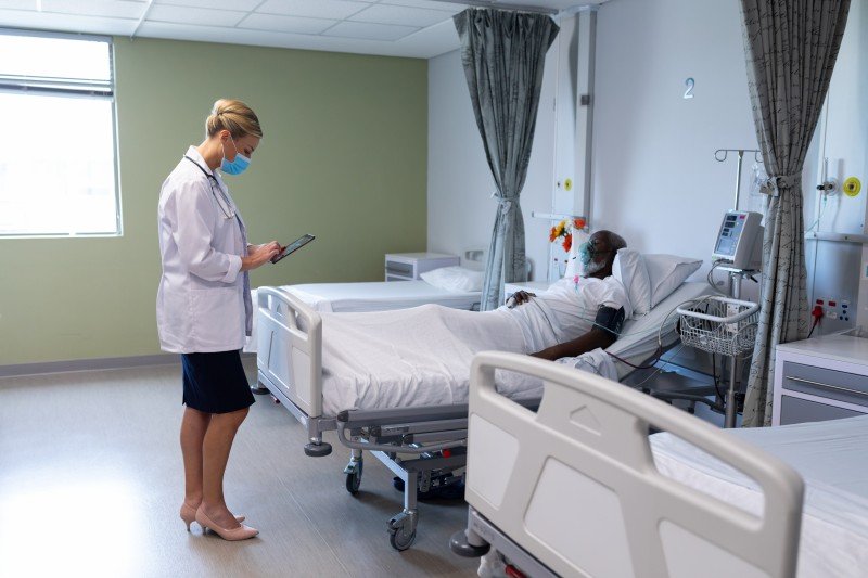 Keling Medizinisches-Krankenhaus-Bett
