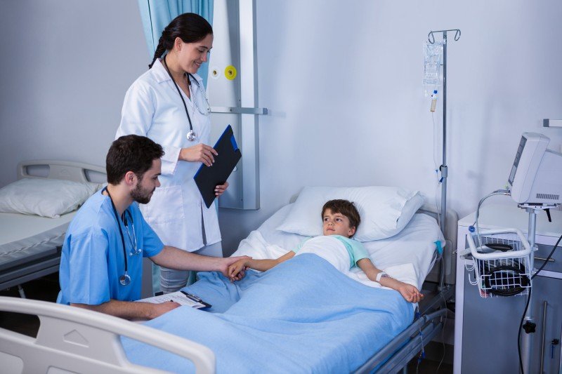 Keling Medizinisches-Krankenhaus-Bett